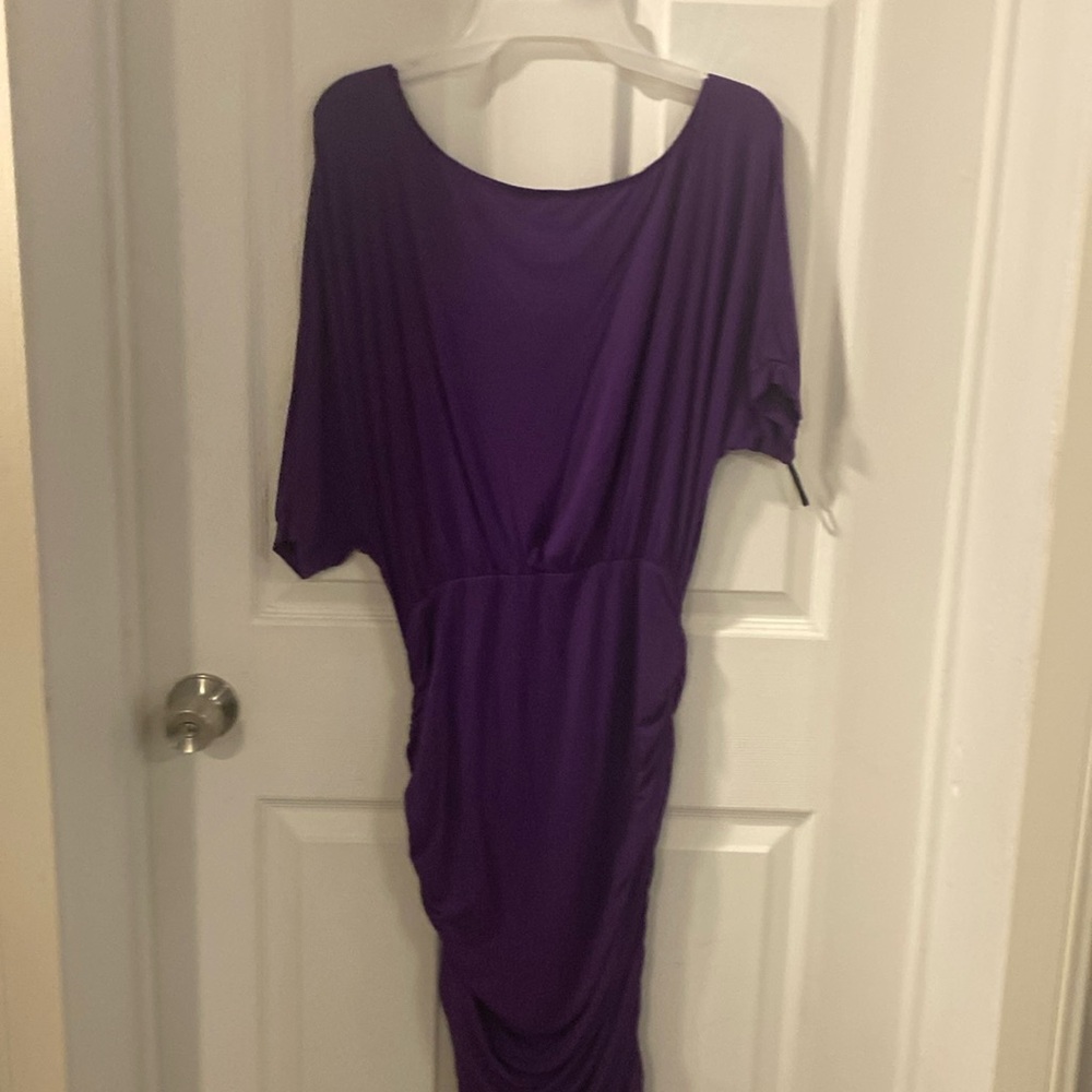 Purple dress for women